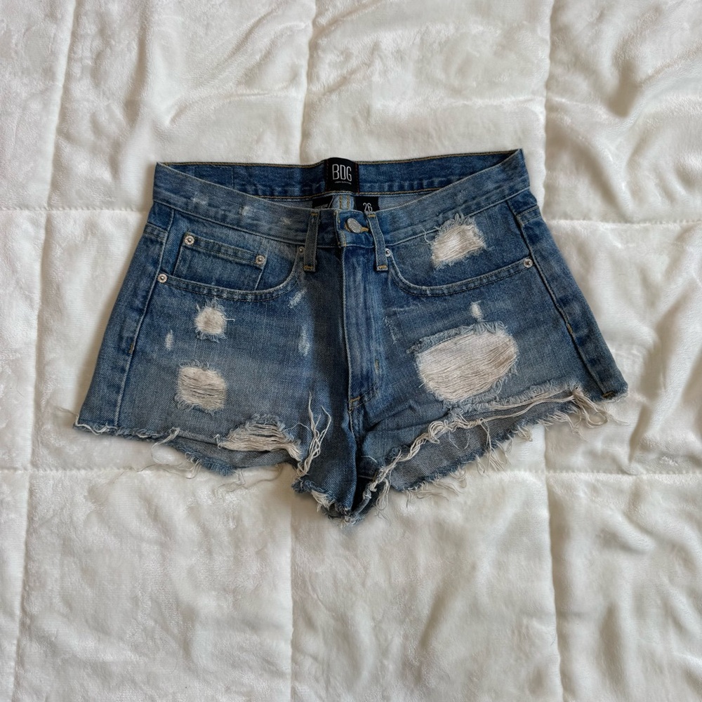 BDG Distressed Denim Shorts